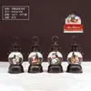 Nuevo producto transfronterizo: Bola de cristal navideña, linterna navideña, lámpara de viento de bola de cristal, decoraciones navideñas, adornos de escritorio creativos