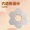 Fábrica de Origem Módulo de Luz Quântica Hexagonal Triangular Painel de Luz de Emenda Suportes Marca OEM e Personalização de Amostra