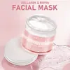 Suministro Exclusivo Transfronterizo de Mascarilla Desprendible Heyxi, En Stock, Empaque Completamente en Inglés, Calmante e Hidratante para la Piel con Colágeno, con Raspador