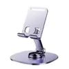Suporte de metal para celular para mesa, dobrável e rotativo 360 graus, adequado para celulares e tablets, ideal para transmissões ao vivo e como presente