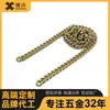 Cadenas de extensión para bolsos personalizadas, correas de repuesto, cadena para llevar al hombro o cruzada, cadena decorativa para bolsos de aleación de zinc