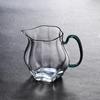 Venta al por mayor de fábrica Juego de té de vidrio de borosilicato alto Té de flores verde Hu Juego de té kung fu Sea home Flor de ciruelo Copa justa