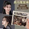 Elástico de Cabelo Maillard de Alta Qualidade para Mulheres, Corda de Cabelo Estilosa, Anel de Cabelo Elástico Durável Tendência