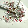 Little Red Riding Book Mesma Nail Art Cascalho Japonês Irregular Nail Art Joias Cristal Colorido Unhas Tempestade Minério Atacado