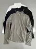 Camisa de Base Manga Longa Gola Alta de Alto Padrão para Mulheres no Outono Nova Slim Fit Versátil Cor Lisa Top Interno Cor Lisa t