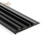 Los fabricantes producen ding perfil de PVC perfil de plástico perfil de iluminación eléctrica accesorios de plástico con forma especial