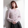 Otoño e Invierno Nuevo Estilo Suéter Estilo Francés Perezoso Cárdigan de Punto Top Elegante Casual para Mujer Dulce Chaqueta Corta