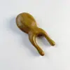 Masajeador de rana de sándalo, puente nasal grande, masaje de cabeza ocular, peine meridiano, punto de raspado nasal, protección del orificio, protección facial, protección ocular, ángulo
