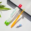 Escova de Dentes Descartável Conjunto para Hotel e Pousada, Especial para Uso Doméstico, Pousada, Escova de Dentes com Cerdas Macias, Kit de Higiene Pessoal Dois em Um