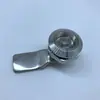 MS705-4 Fechadura de cilindro de aço inoxidável de 8*8 pinos (nenhuma chave), fechadura elétrica de porta de armário de aço inoxidável