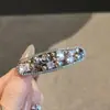 Presilha de Cabelo Estilo Francês de Luxo Leve com Laço de Pérola, Presilha Bico de Pato, Presilha BB, Acessório de Cabelo Super Delicado com Strass, Ornamento de Cabelo de Luxo Elegante de Alta Qualidade