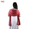 Bufanda de moda estilo coreano para combinar con todo, nueva, de satén mate, color sólido, 1 m de largo, bufanda para mujer, en stock, venta al por mayor