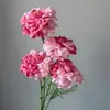 4 flores de pez koi y peonías para bodas, arreglos florales hechos a mano de alta gama para lugares de boda, arreglos de suelo y materiales florales decorativos suaves