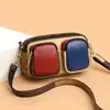 Bolso de cuero para mujer de diseño nicho transfronterizo 2026 nuevo versátil moderno compacto de cuero genuino para hombro cruzado