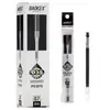 Refil Caneta Gel Baoke Press Preta 0.5 Secagem Rápida Caneta de Assinatura 0.7 Refil 1.0 Atacado de Papelaria Ps2600
