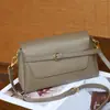 Bolsa Transversal de Couro Legítimo Tanning Vegetal Versátil Bolsa de Ombro Novo Estilo 2026 Elegante Bolsa de Braço Pequena Quadrada para Mulheres