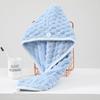 Xiangfeng Verano Nuevo Yunduo Terciopelo Coral Gorro Secador de Pelo Suave y Absorbente Hogar Adulto y Niños Toalla Turbante Secador de Pelo