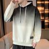 Novo suéter masculino primavera 2024 casual marca de moda versátil juventude bonito camiseta de manga comprida suéter masculino com capuz
