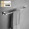 Toallero Blanco Crema de una Barra de Acero Inoxidable Sin Taladro Barra para Toallas de Baño Toallero de Pared Estante de Almacenamiento