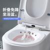 Tina Plegable para Baño de Asiento para Mujeres, para Remojar Partes Íntimas, para Hombres con Hemorroides, Tina Postparto, No Necesita Ponerse en Cuclillas, Lavabo para Ancianos, Portátil