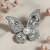 Broche de Lazo de Perlas, Broche de Alta Gama para Mujer, Accesorio de Moda Lujoso y de Alta Gama, Accesorio Anti-Exposición