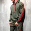 Nuevo Suéter Deportivo Casual Liso de Color Sólido con Capucha para Hombre