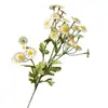 Atrezo Fotográfico de Salida Primaveral de Manzanilla y Margarita Pastoral Flores Artificiales Arreglos de Flores Falsas Decoración de Ramo Adornos Florales Tiktok Dropshipping