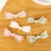 Cinta de Malla Fresca Accesorios de Moño de Perlas Flor de Tela Hecha a Mano Hilo Tejido Tela de Organza Accesorios de Ropa DIY