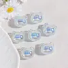 Estilo Coreano Gradiente Alta Elasticidade Elástico de Cabelo Menina Versátil Desenho Animado Elástico de Cabelo Rabo de Cavalo Corda de Cabelo Urso com Contas