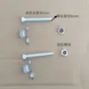 Accesorios para bisagras de carros de plataforma plana Base reforzada Accesorios para bases de remolques Pies Reposabrazos Accesorios plegables Asa Carretilla de mano