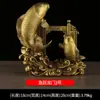 Pez de Cobre Yue Longmen cada año hay más carpas saltando Longmen adornos de cobre al por mayor