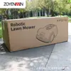 Cortacésped Autopropulsado Tipo R1000 con Detección de Obstáculos, Máquina Autopropulsada de Recorte para Zonas de Villa, Robot Cortacésped GPS