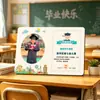 Marco de Foto Grupal de Graduación de Jardín de Infancia Regalo para Maestro Todos los Niños de la Clase Soporte de Escritorio de Cristal Personalizado Combinación Conmemorativa