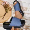 Sandalias de Playa para Mujer, Modelo Nuevo de Verano 2026, Talla Grande, Casual, Cómodas, con Plataforma, Suela Gruesa, sin Cierre