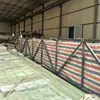 Teja Translúcida de Fibra de Vidrio y Policarbonato Tipo 750 Teja de Iluminación Teja de Fibra de Vidrio Panel Solar Teja de Acero Colorido Techo para Coche Lluvia Puede Golpear Marco de Hierro