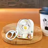 Llavero Creativo Lindo Máquina de Darle la Vuelta al Huevo Divertido Descompresión Juguete para Estudiantes Colgante Accesorios para Bolsas Regalos para Parejas Mayoreo