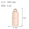 Ventas Directas de Fábrica Dibujos Animados Examen Sombrero de Doctor Lápiz Mochila Accesorios de Aleación Esmaltada Collar Pulsera Accesorios Colgantes