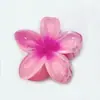 Pasador de Flor de Huevo Transparente con Degradado de Color de 8 cm para Mujer, Pinza para la Parte Trasera de la Cabeza, Dulces Accesorios de Moda para el Cabello