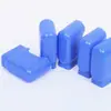 Cubiertas de pie de goma en forma de U, fundas para tubos cuadrados de bastidor de equipo, fundas de tubo engarzadas antideslizantes y amortiguadoras, personalizables no estándar