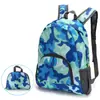 Mochila plegable multifuncional para viajes y ocio al aire libre, versión coreana, ideal para la formación de estudiantes, ideal para la escuela y con impresión de logotipos.