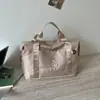 Bolsa de viagem curta ShuaiMijia para mulheres, bolsa leve de ioga e fitness, pequena bolsa de bagagem de viagem portátil para senhoras