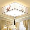 Nueva lámpara de techo para dormitorio chino, lámpara de habitación cuadrada, redonda, sencilla, lámpara de techo para estudio, estilo antiguo, lámparas Guangdong Zhongshan