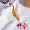 Mismo Estilo que el Lingote Atractor de Fortuna Chapado en Oro, Calabaza, Amuleto de la Suerte, Bestia Tragadora de Oro, Loto, Colgante para Teléfono de Animal del Zodiaco de la Tienda Puzuo Gold