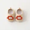 Zapatos de Caminar para Bebé de Suela Suave para Primavera y Otoño, Zapatos Elásticos de Dibujos Animados, Suela de Tela Antideslizante, Zapatos de Piso para Muñeca