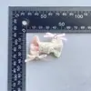 Acessórios de Laço Pequeno Bicolor de Tecido Feitos à Mão DIY Para Bonecas, Animais de Estimação, Roupas de Bebê, Grampos de Cabelo, Golas, Flores, Sapatos e Chapéus Acessórios Decorativos