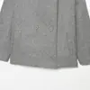 Ins moda mujer estilo europeo y americano transfronteriza venta al por mayor colección otoño 2026 nuevo abrigo de lana largo de manga larga elegante versátil de doble botonadura