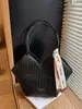 Bolso Retro con Patrón Tejido para Mujer 2025 Nuevo Moda de Alta Gama Bolso de Hombro para Viajes Diarios Bolso Tote Grande
