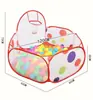 Valla para Piscina de Arena Infantil, Juguete de Piscina de Bolas Oceánicas, Piscina Tienda de Tiro Plegable para Interiores, Escalada de Juego de Playa Cassia