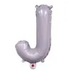 Globos de Papel de Aluminio de 16 pulgadas Color Morado Macarrón Morado Claro Letras A-Z Números 0-9 Decoración para Fiesta de Cumpleaños Globos Banner