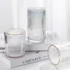 Tubo de Bastoncillos de Algodón Transfronterizo Taza de Enjuague Bucal para Hotel B&B Vaso para Cepillo de Dientes Vaso Transparente para Beber en Casa Vaso para Whisky